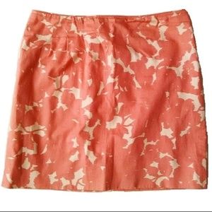 J. Crew Floral Print Skirt